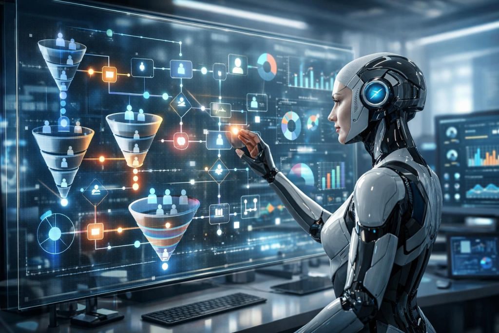 entdecken sie, wie autonome marketing-agenten die entscheidungslogik in digitalen funnels revolutionieren und effiziente, datengetriebene strategien ermöglichen.